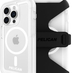 Pelican Ambassador Case with MagSafe for iPhone 15 Pro - clear NWT